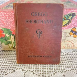 Gregg Shorthand VTG Anniversary Edition Hardcover Copyright 1929